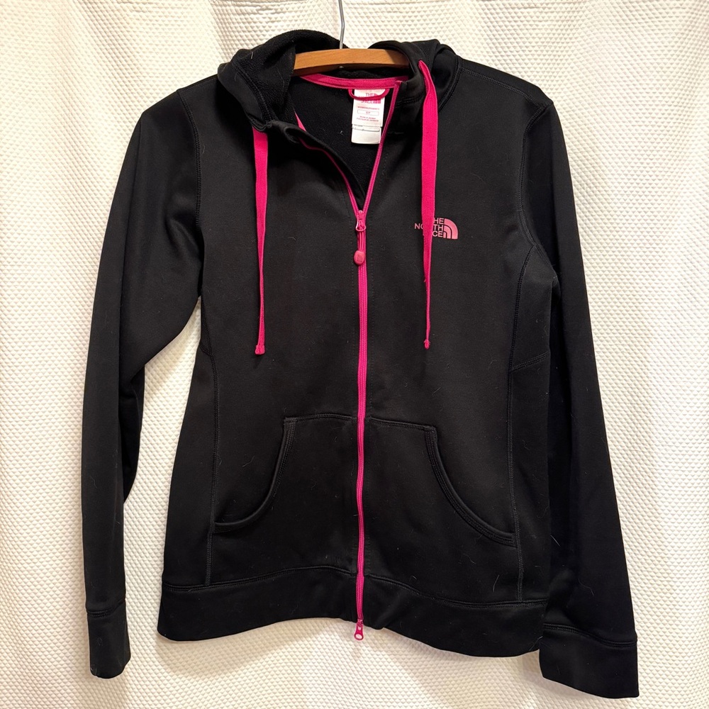 Small The North Face zip up hoodie